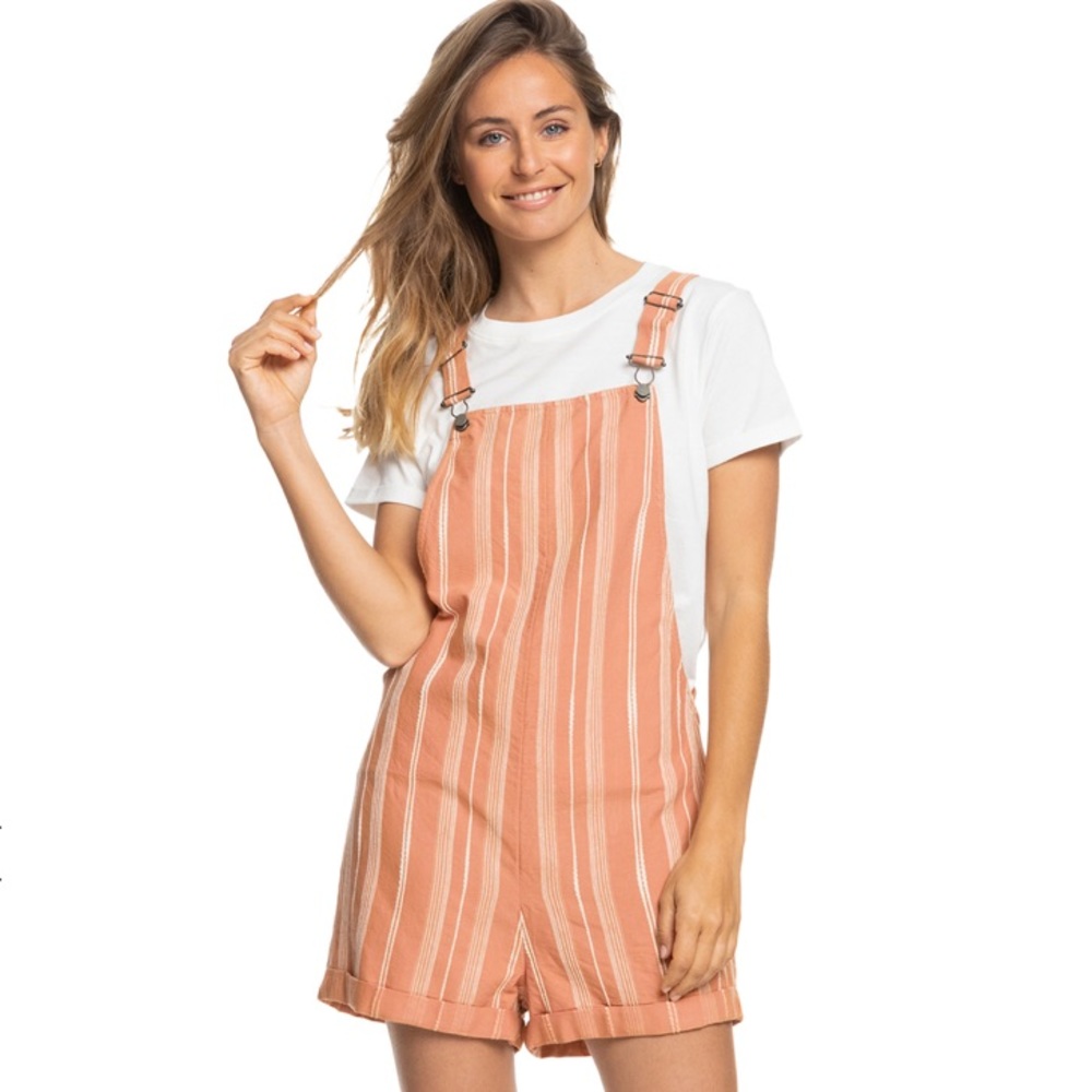 NWT Roxy Silver Sky Woven Romper